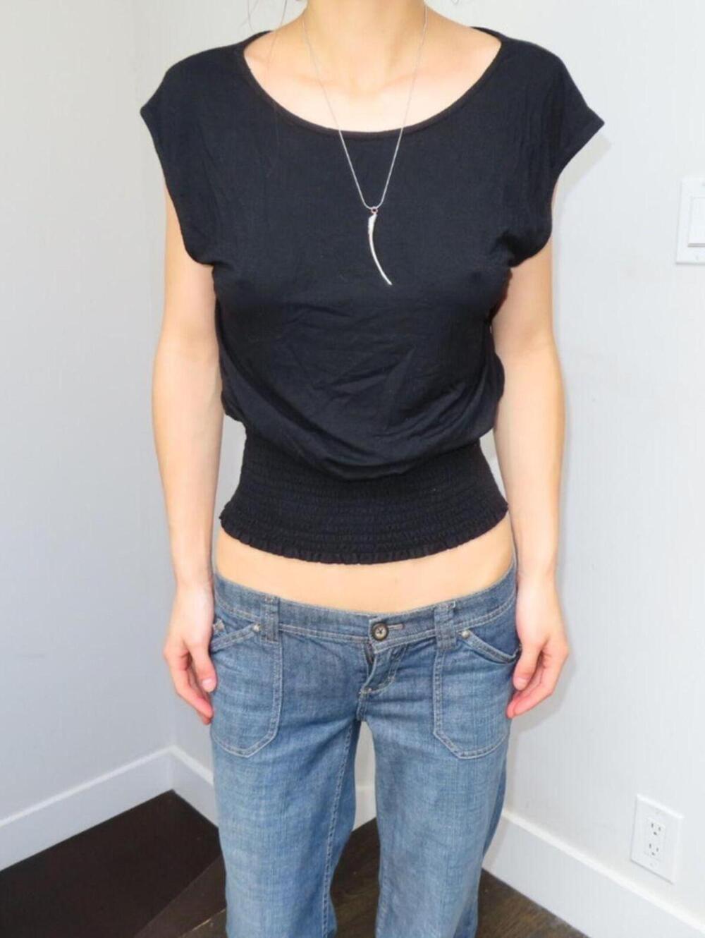 Women's Black Vests-tanks-cami